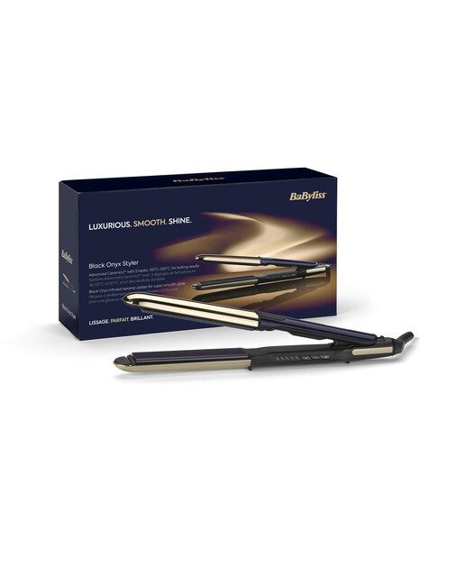 Alisador de Cabelo BaByliss ST298E Cerâmica - Preto Preto-6