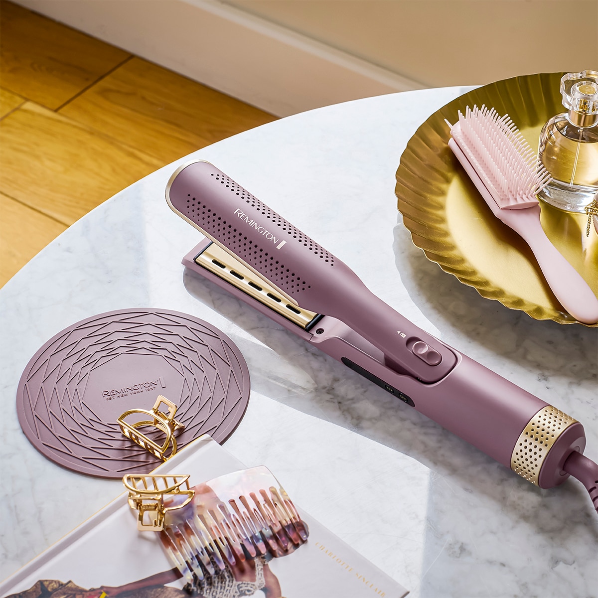 Moldeador de Pelo Remington AIRvive AS8930 Ionic Air Malva-5