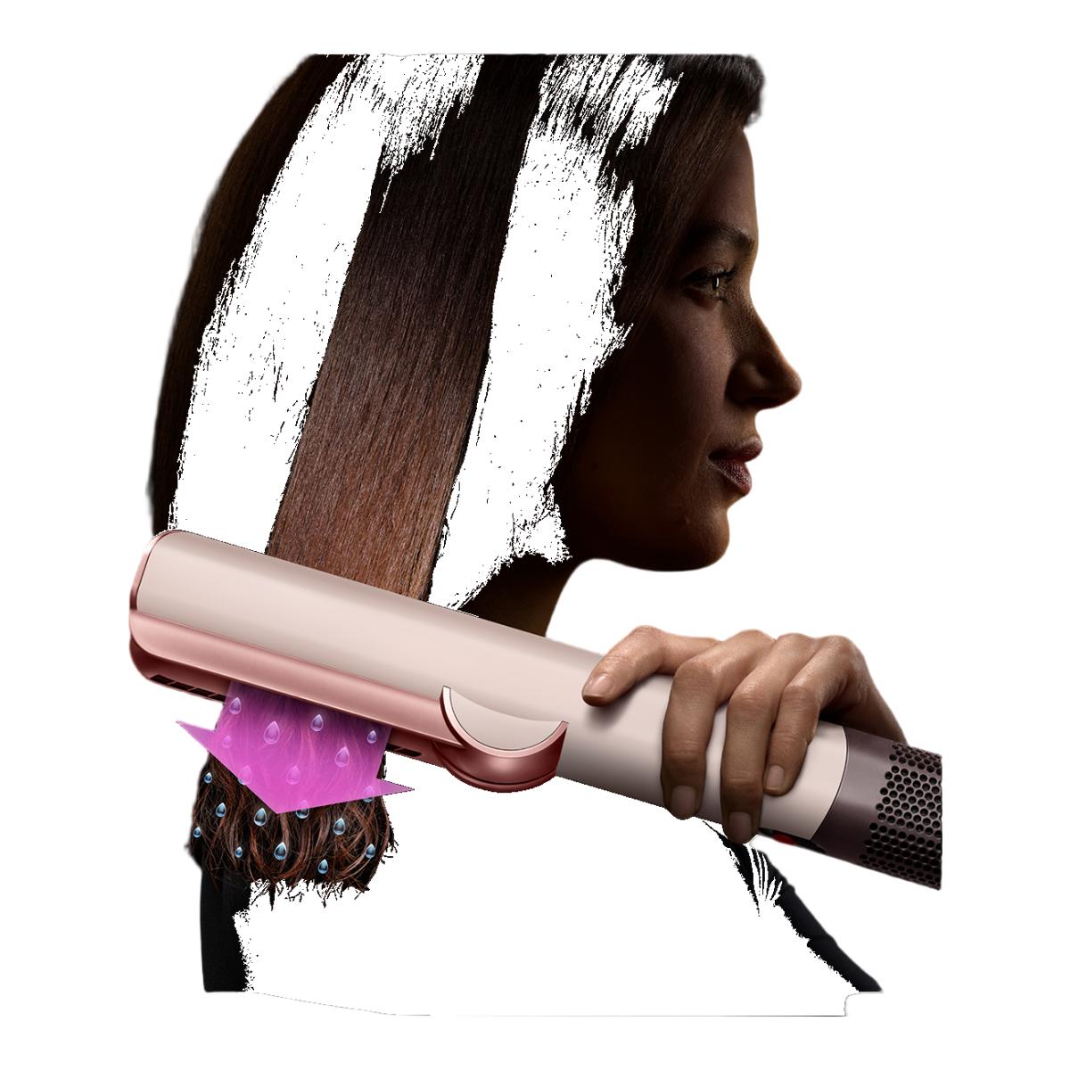 Plancha secador de Pelo Dyson Airstrait sin placas calientes - Rosa Rosa-4
