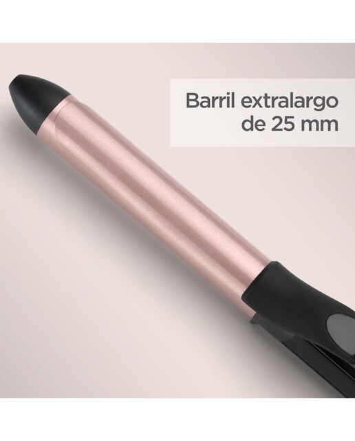 Tenacilla BaByliss Rose Quartz C451con Tecnología Advanced Ceramics 3