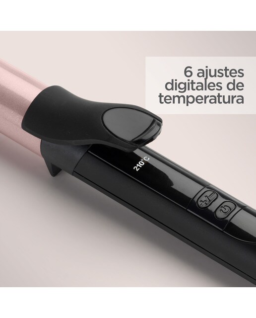 Tenacilla BaByliss Rose Quartz C451con Tecnología Advanced Ceramics 5