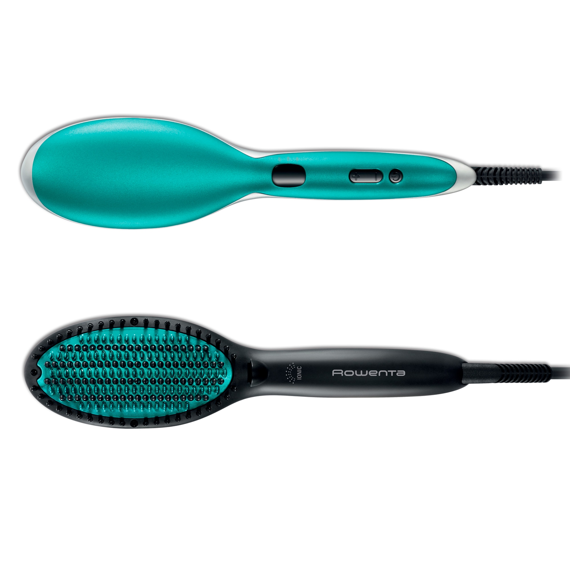 Cepillo alisador Rowenta Power Straight CF5820 generador iones Turquesa-4
