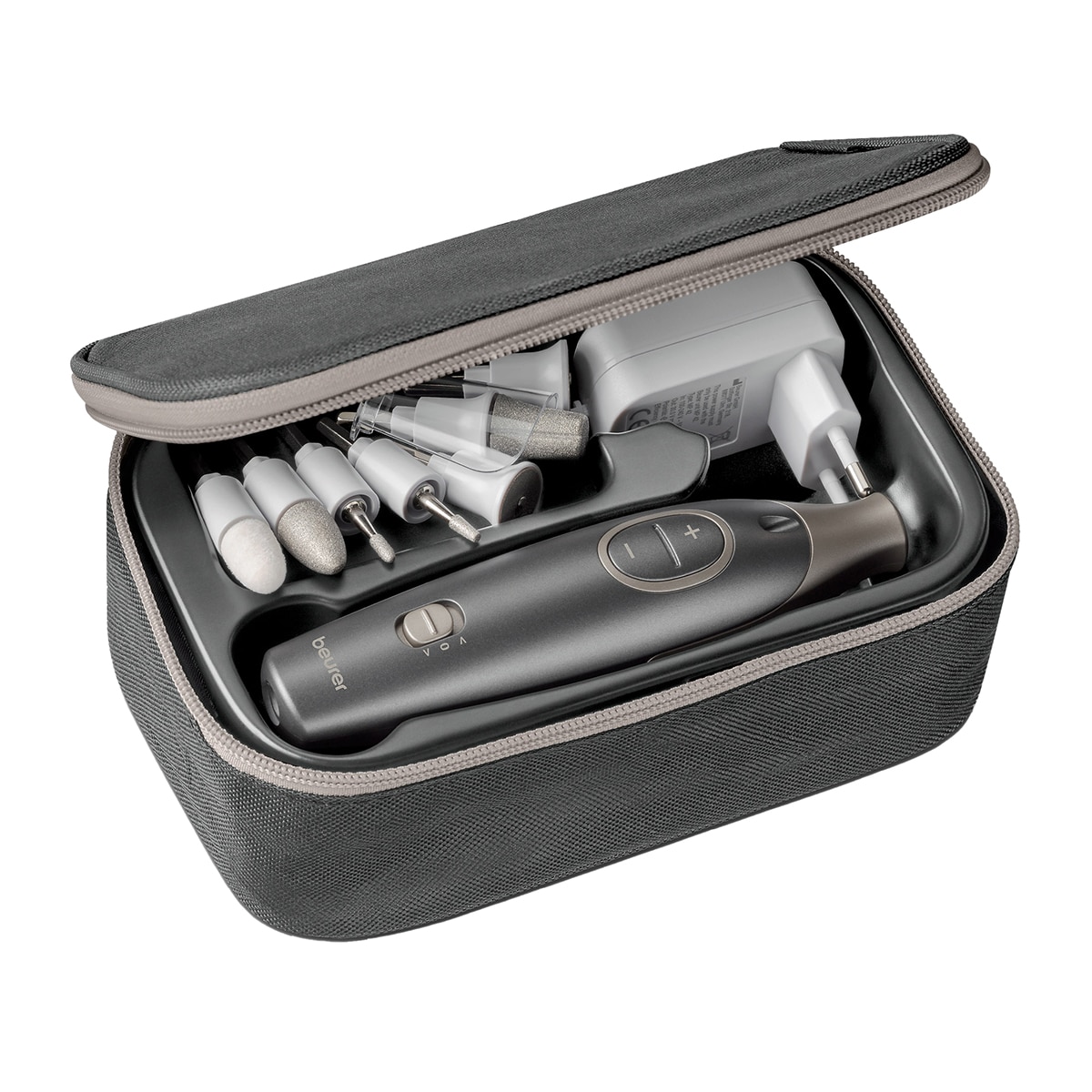 Set manicura / pedicura profesional BEURER MP1R SMOOTH+ Grafito-3