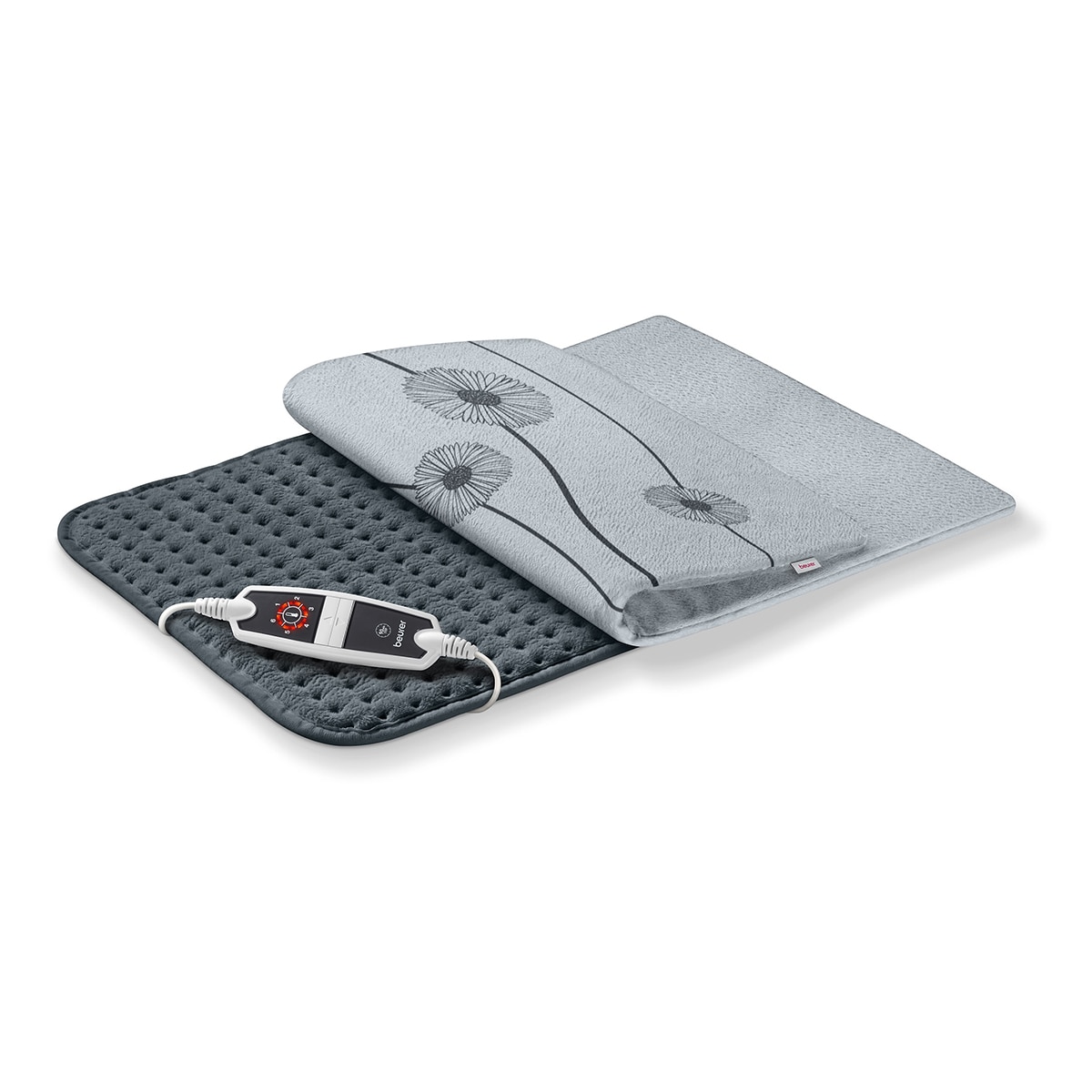 Almohadilla eéctrica Buerer tacto suave HK-125XXL - Gris marengo Gris marengo-1