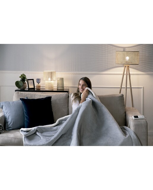 Manta eléctrica Daga 26000 Relax suave elegante con 6 niveles de temperatura 5