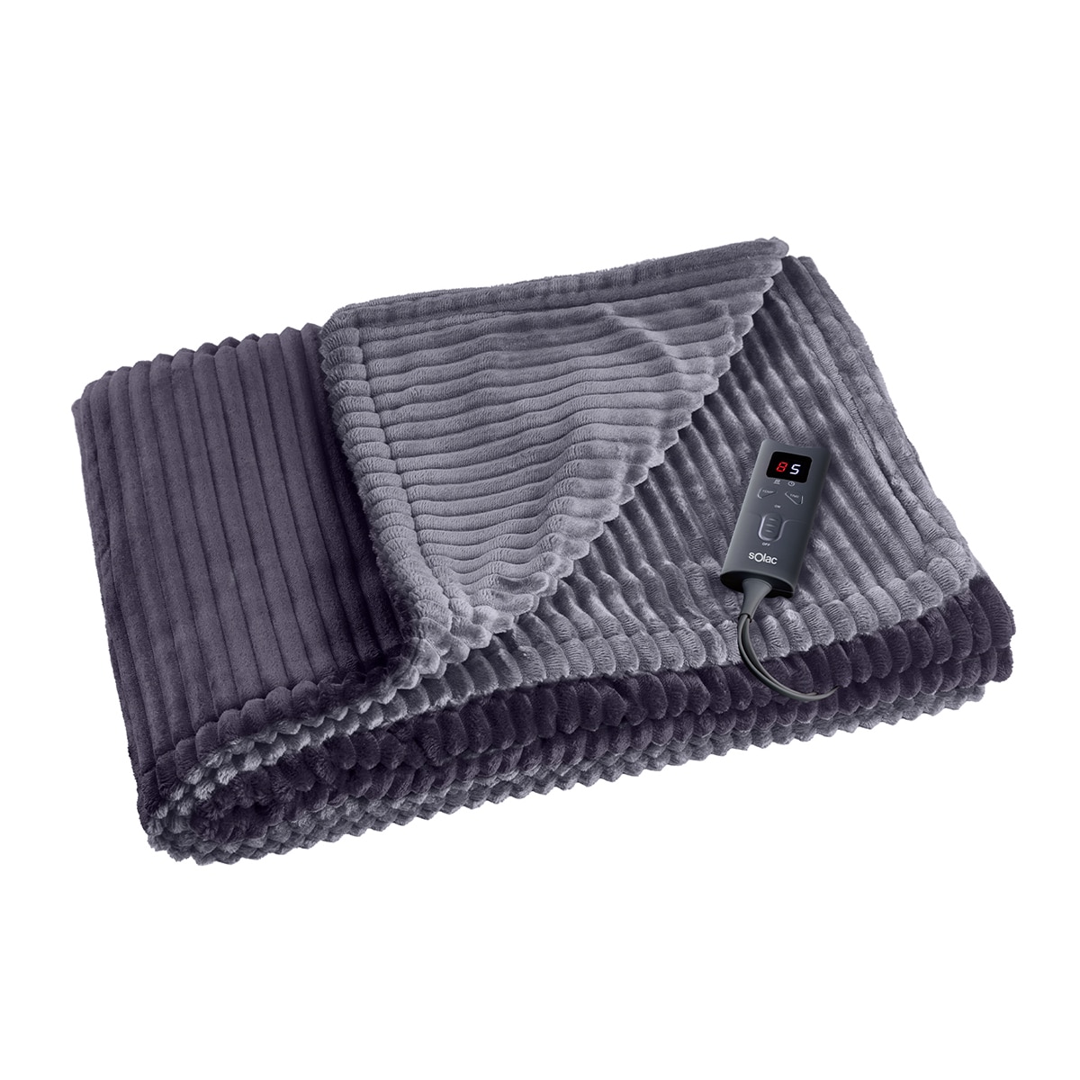 Imagen 0 de Manta eléctrica Solac Kaunas de felpa con tecnología NTC