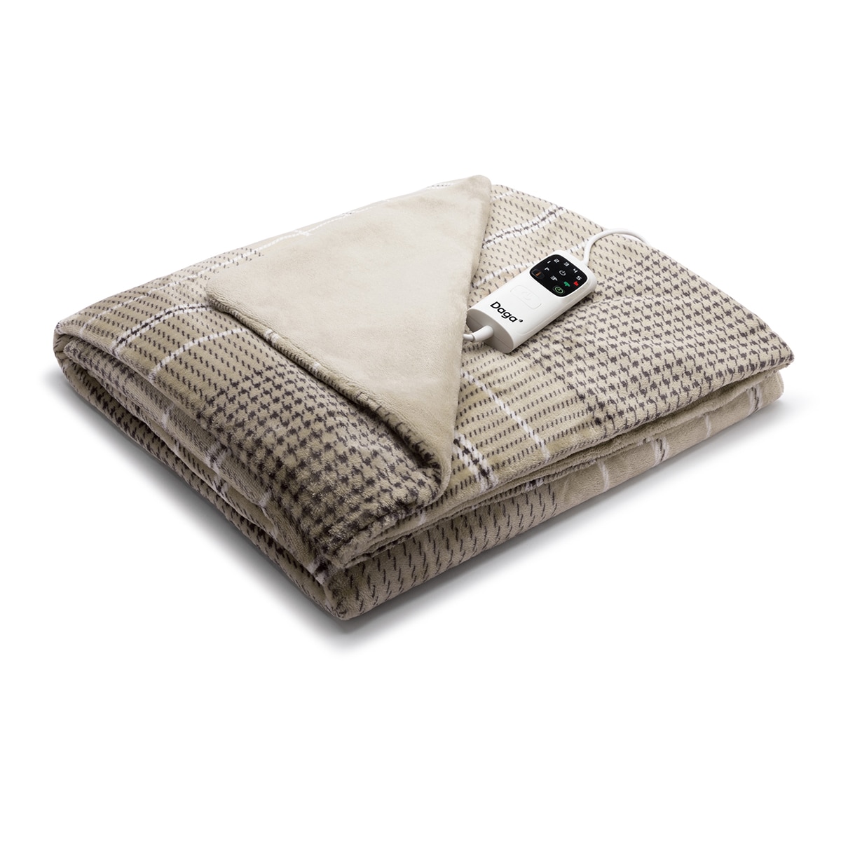 Daga – Manta eléctrica Daga relax suave xl con 6 niveles de temperatura.