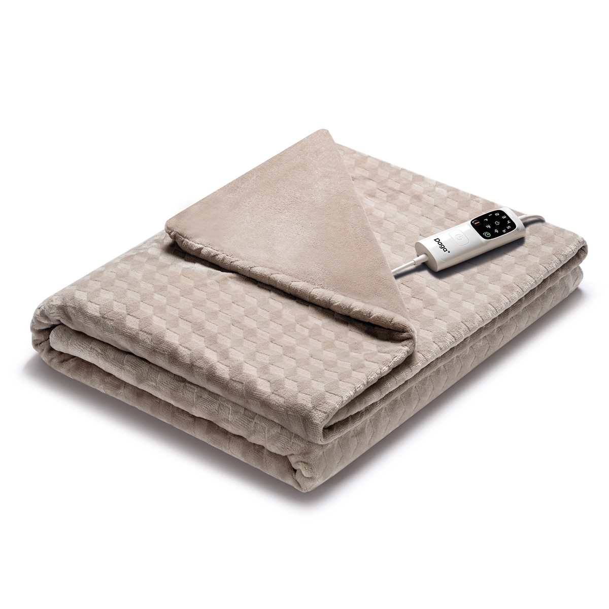 Daga – Manta eléctrica Daga relax suave calma xl con 6 niveles de temperatura.