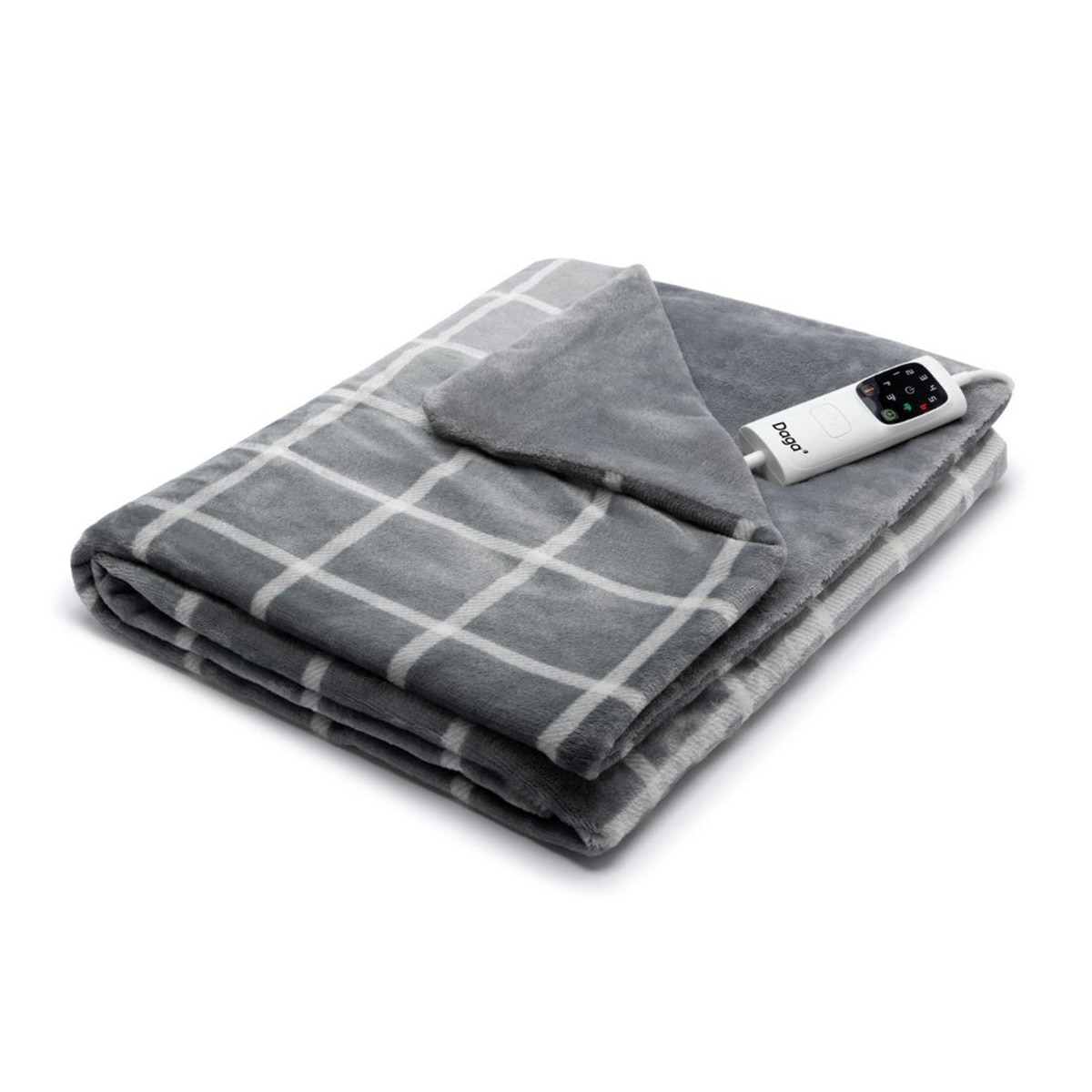 Manta eléctrica Daga Relax Suave 150x95 - Gris Gris-1