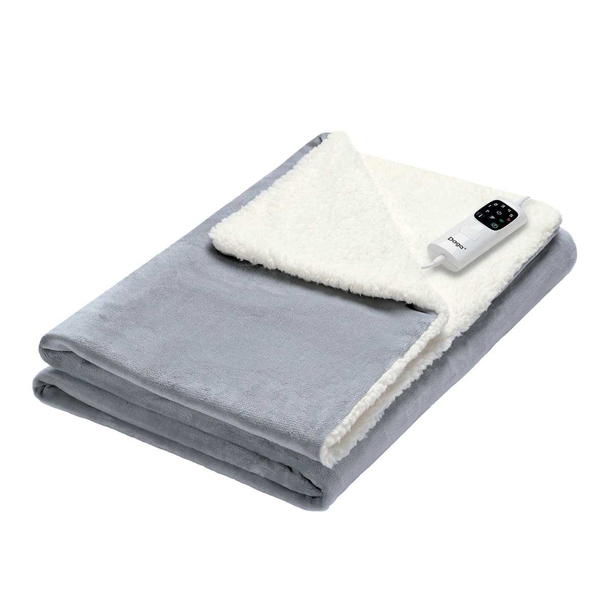 Manta eléctrica Daga Relax Suave Elegante 160x120 - Azul Azul-1