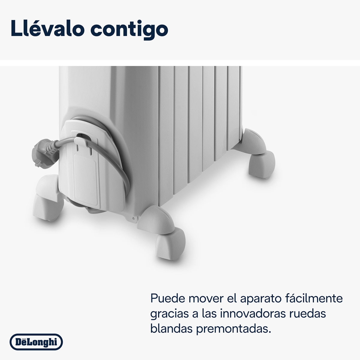 Radiador de aceite De'Longhi TRD4 0615 con 6 elementos 5