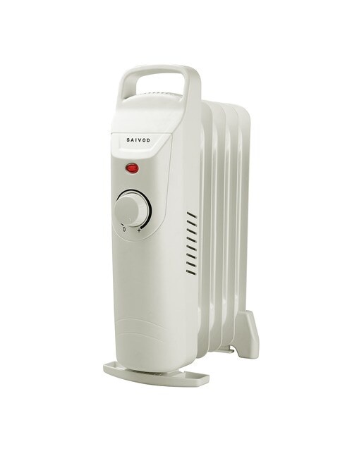 Imagen 0 de Radiador de aceite Saivod HD952-K5Q con 5 elementos Blanco
