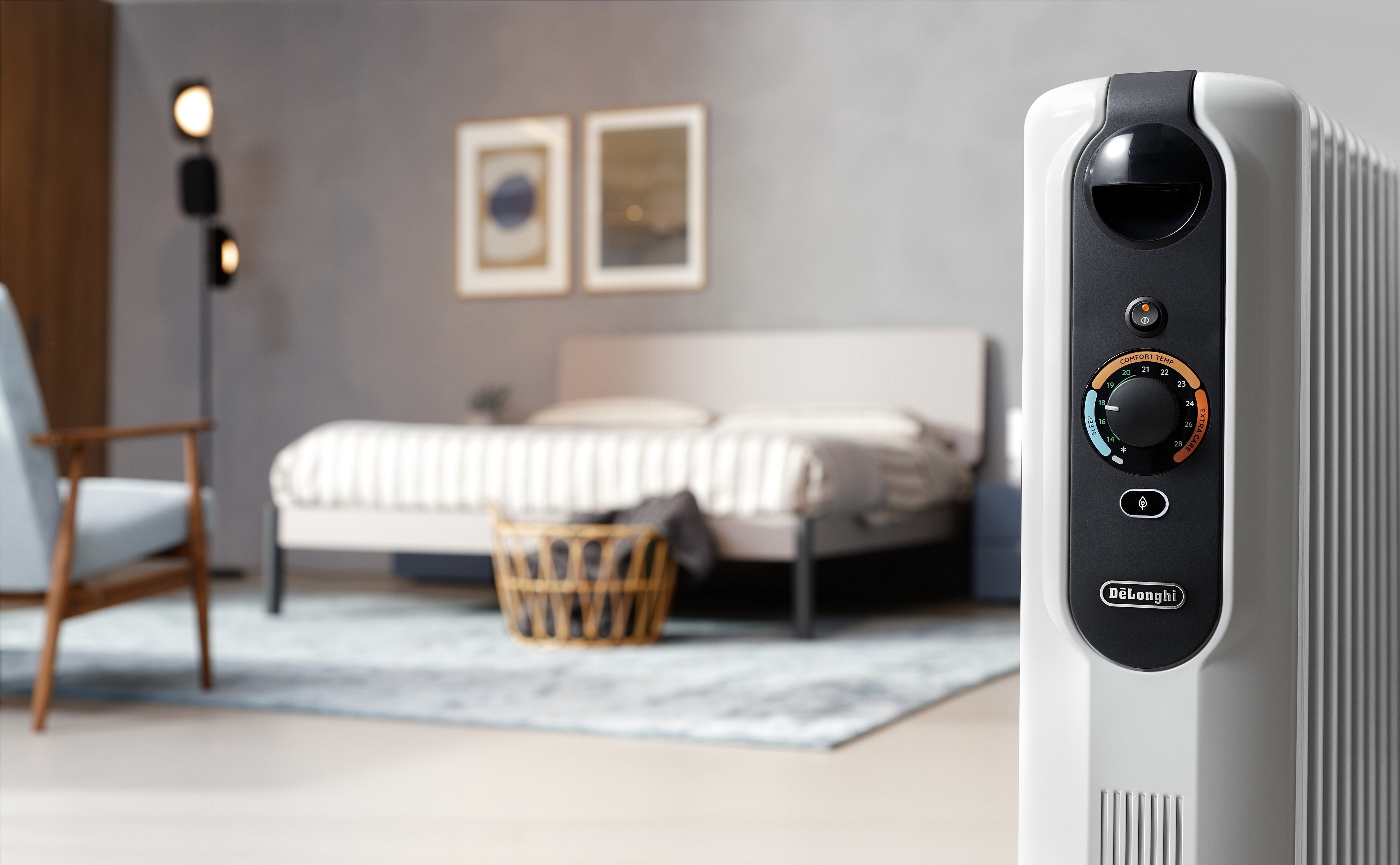 Radiador de aceite De'Longhi TRRSE1225 con 12 elementos - Blanco Blanco-6