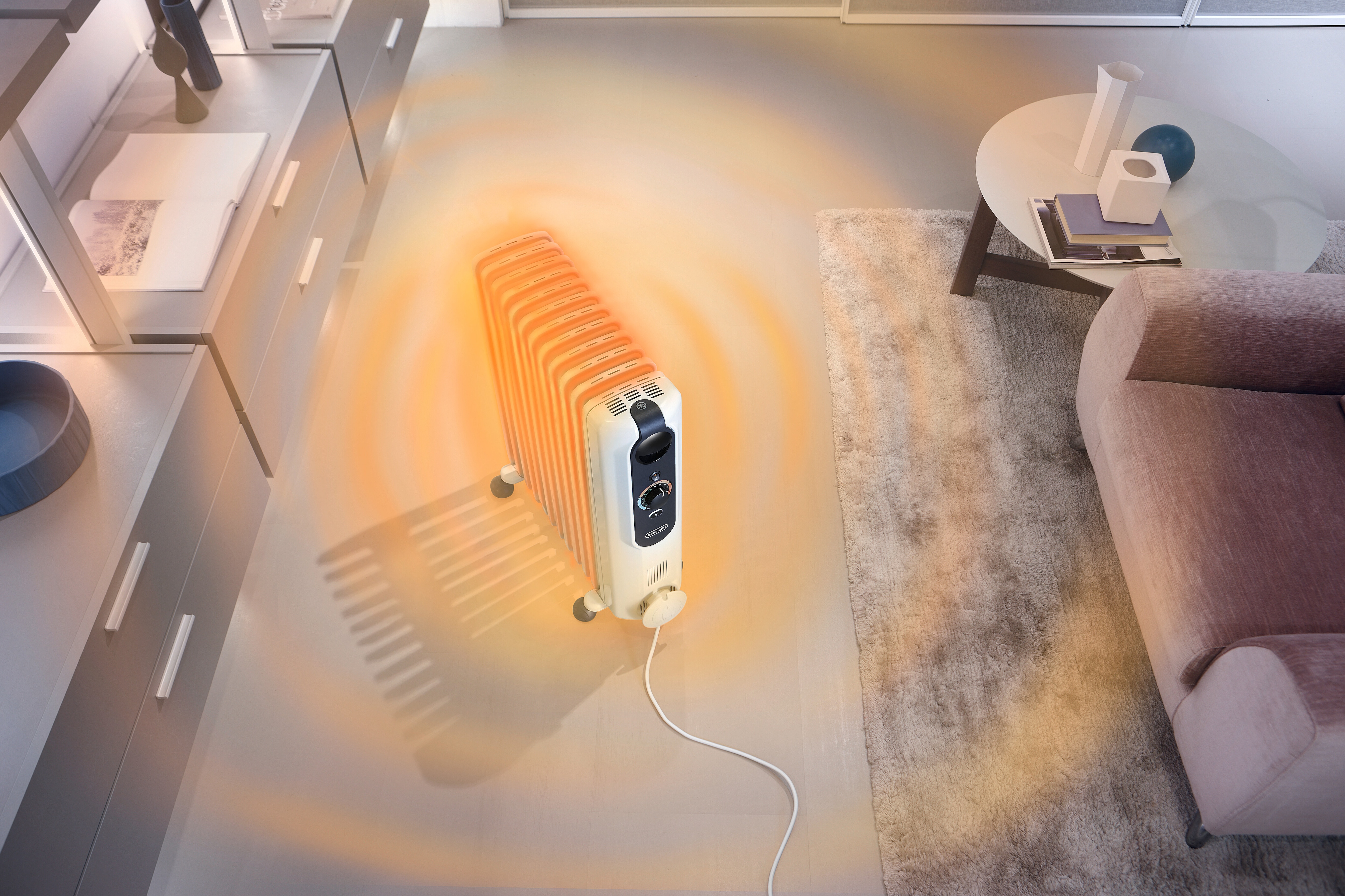 Radiador de aceite De'Longhi TRRSE1225 con 12 elementos - Blanco Blanco-7