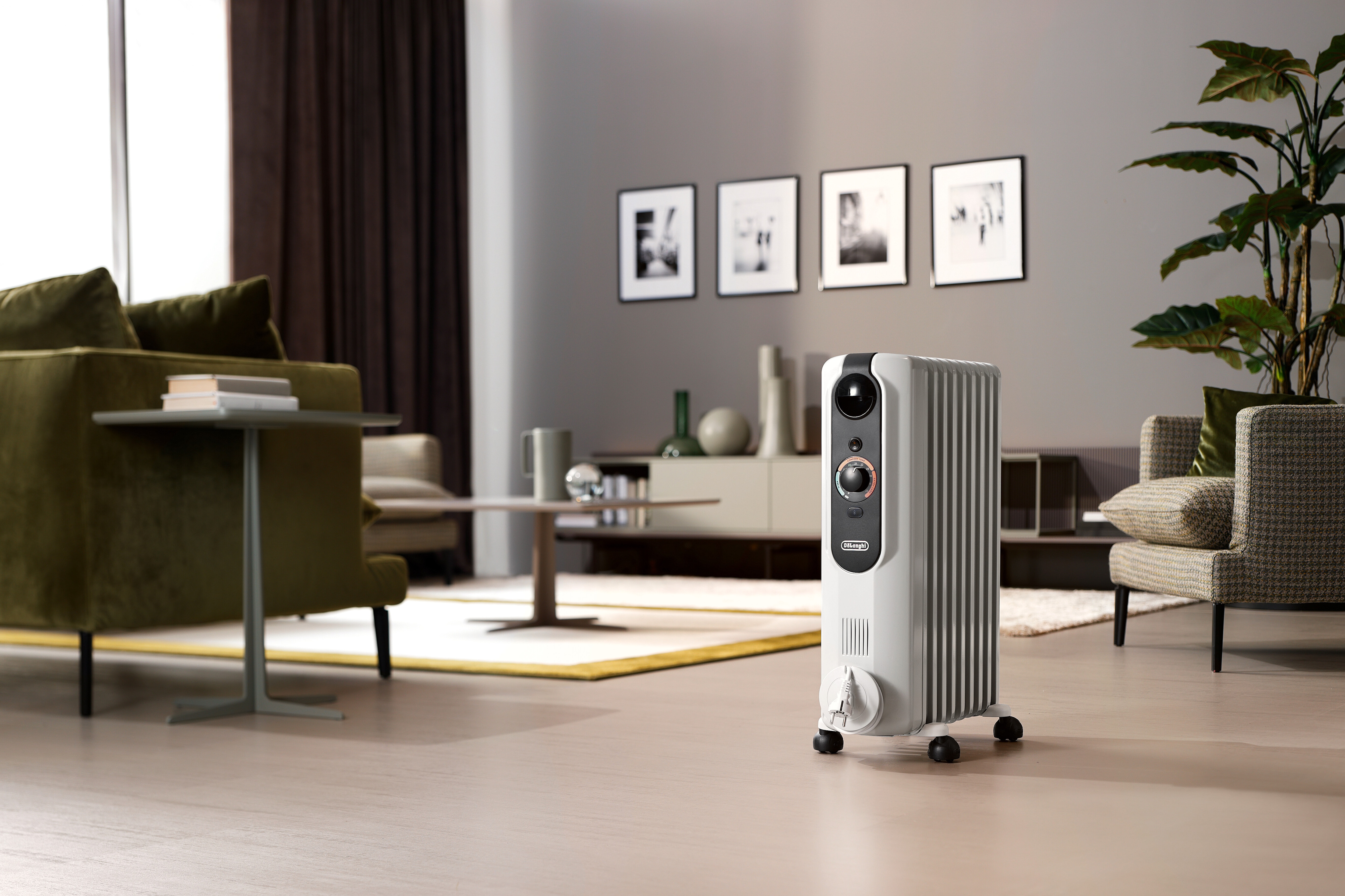 Radiador de aceite De'Longhi TRRSE1225 con 12 elementos - Blanco Blanco-8