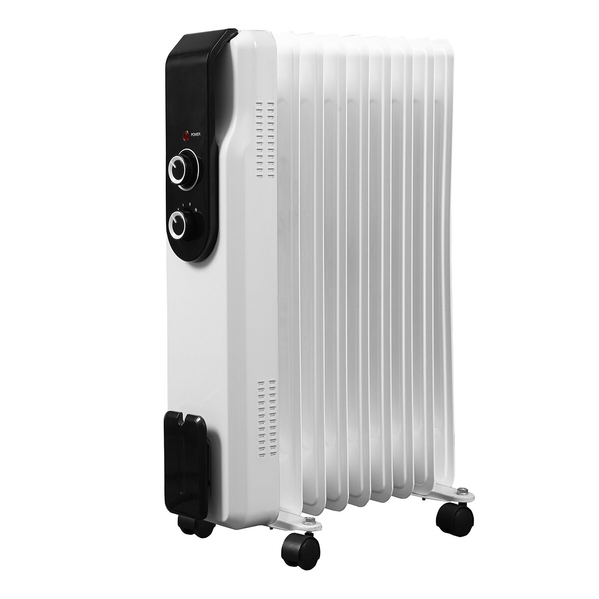 Radiador a Óleo Saivod RA-200-9E de 9 Elementos Branco / Preto-3