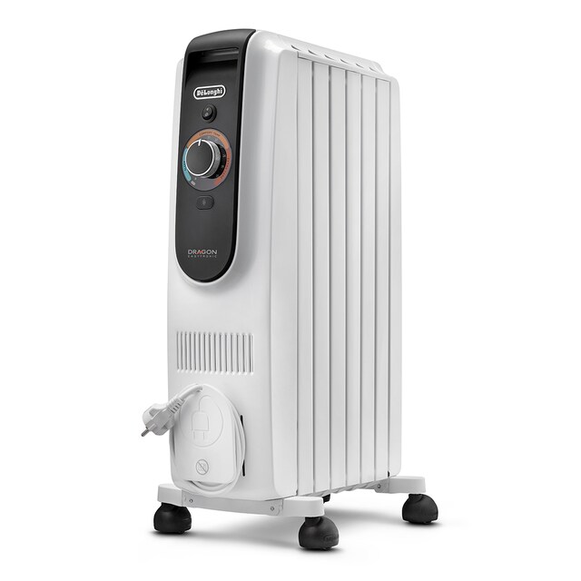 Imagem 0 de Radiador a Óleo De'Longhi Dragon 5 TRD50610 com 6 Elementos e 1500W - Branco