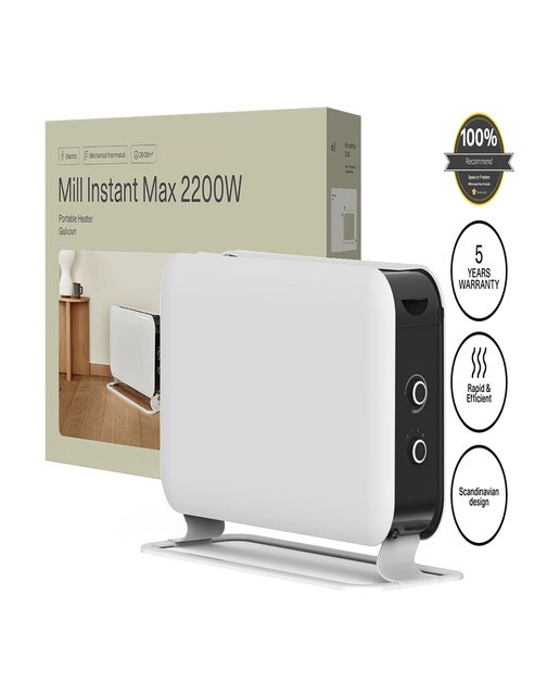 Convector Mill Instant Max MEC 2200W - Blanco Blanco-5