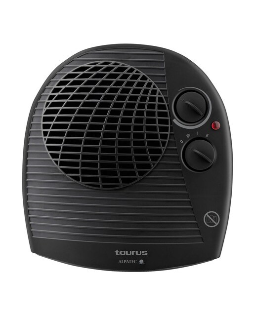 Calefactor Taurus TFH-3001 con doble posición - Negro Negro-1