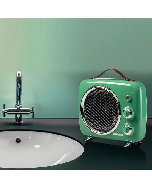 Termoventilador Ariete 808/04 Vintage - Verde Verde-9