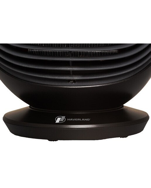 Termoventilador Haverland WOW con sistema de seguridad pata bebés - Negro Negro-4