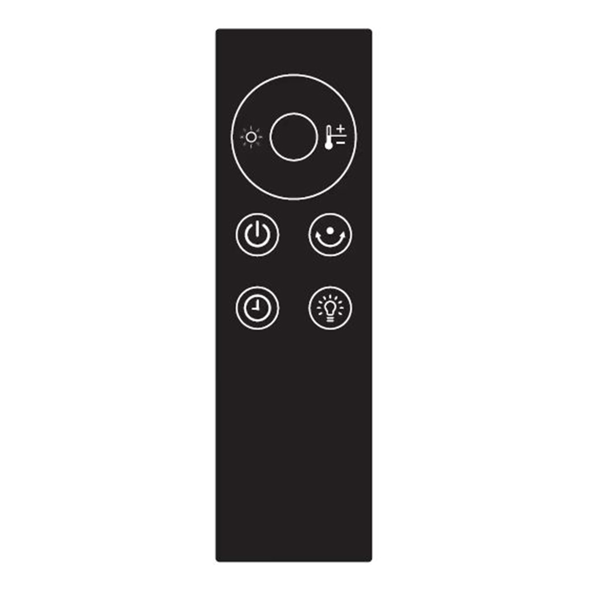 Calefactor de torre Saivod NBSE-200 DR con 2 niveles de potencia Negro-3