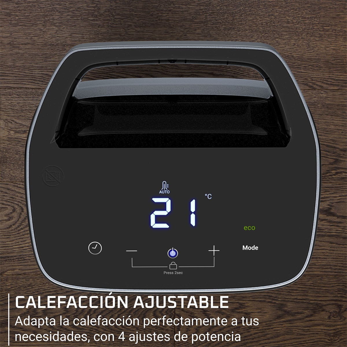 Calefactor cerámico Rowenta Intense Comfort SO9360 Gris-3