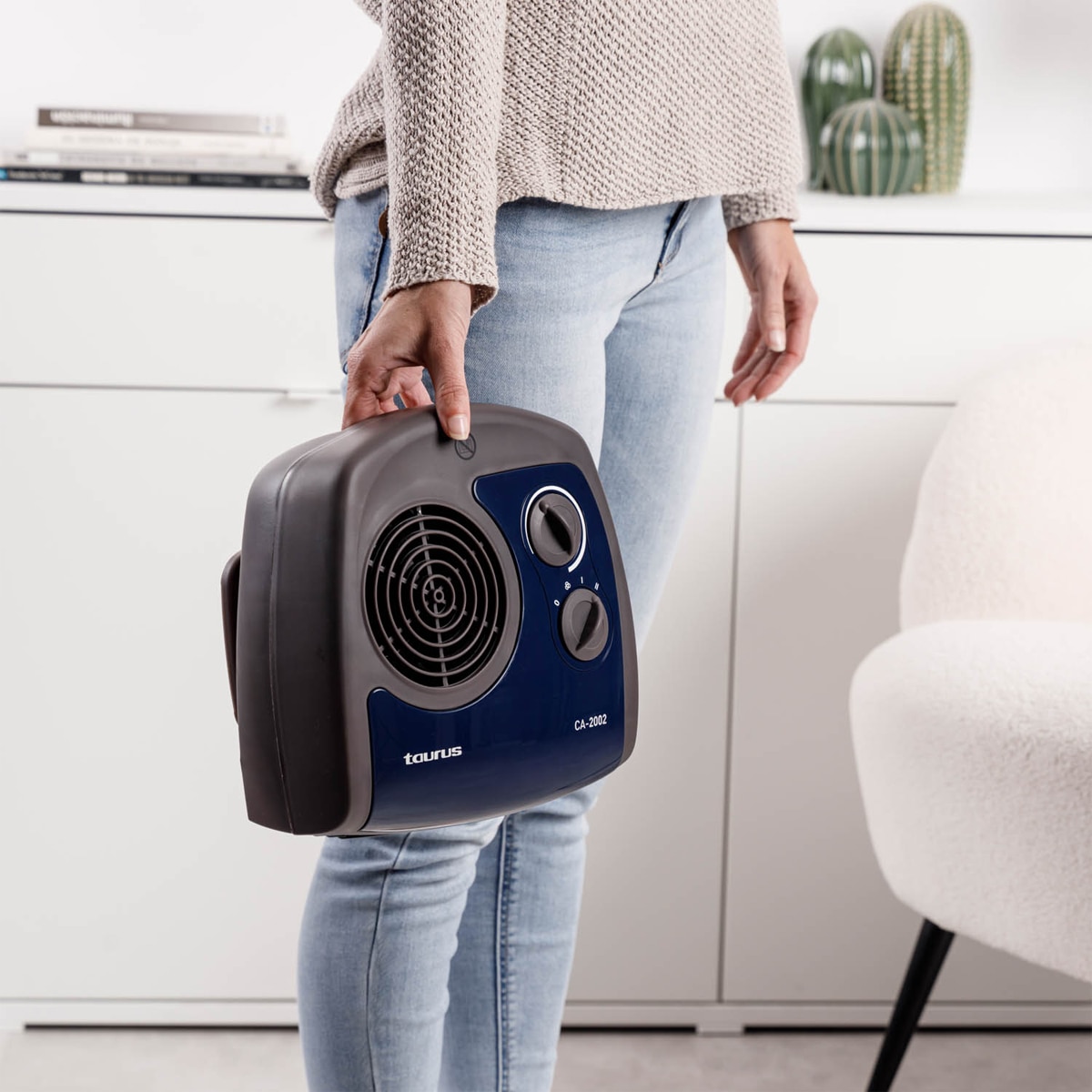 Termoventilador Taurus CA2002 2000W Azul-4