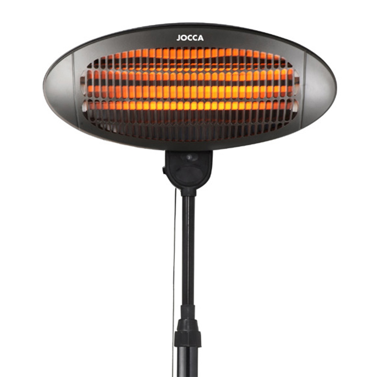 Imagen 2 de Calefactor de Terraza Jocca 1558 halógeno de cuarzo para exterior con 3 niveles de potencia