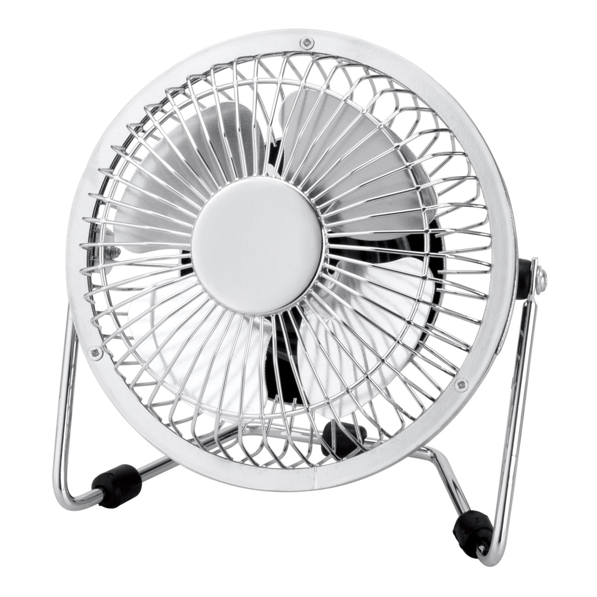 Ventilador de mesa El Corte Inglés FE-15-NM con ajuste de inclinación - Metálico Metálico-1