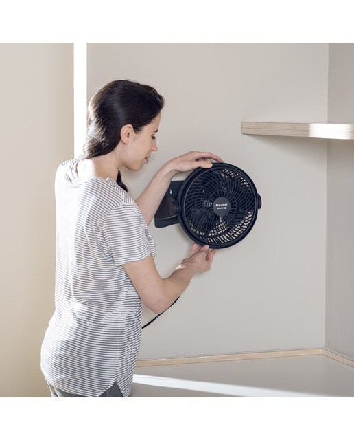 Ventilador de mesa Taurus Ice Brise Mini con 2 velocidades Negro-9