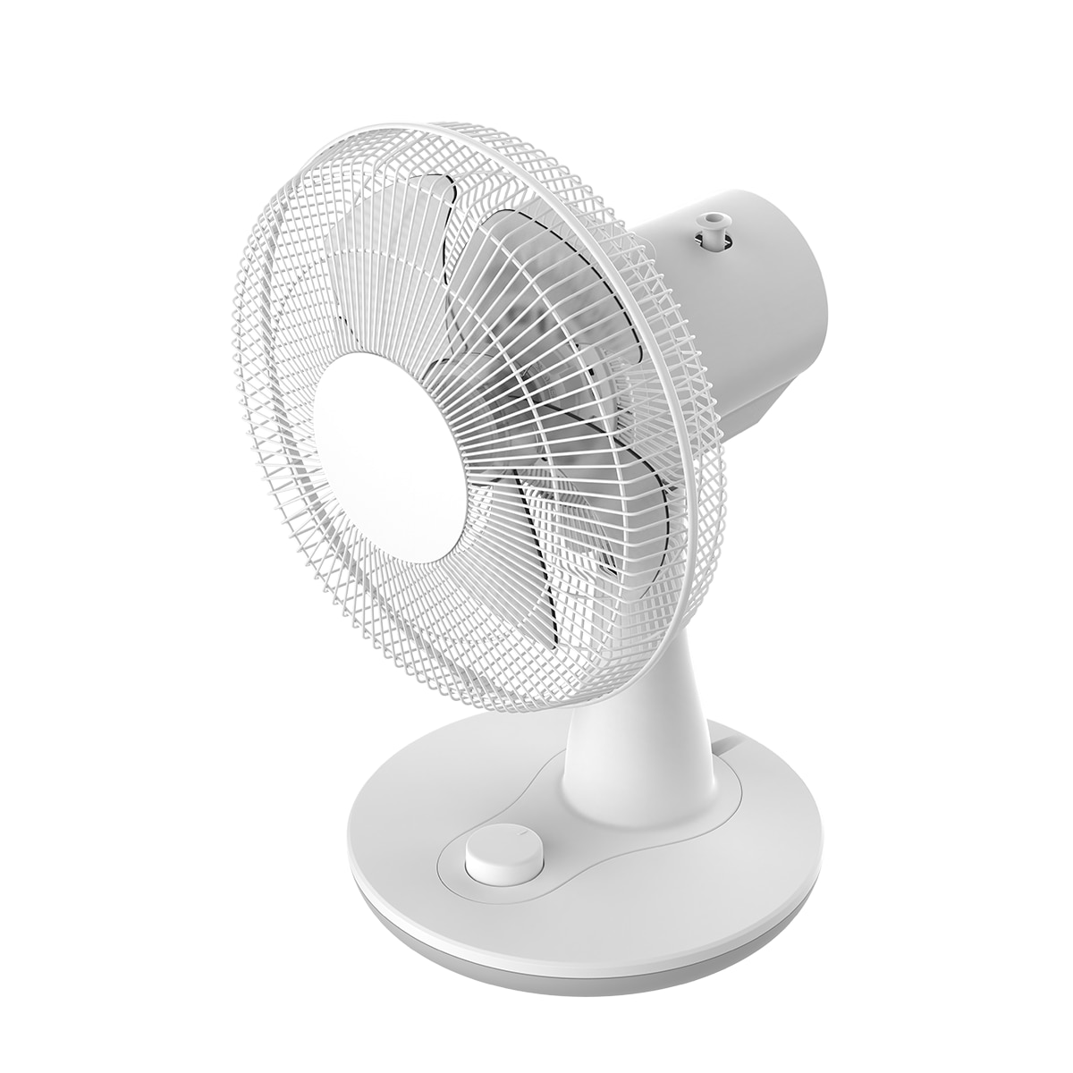 Ventilador de mesa El Corte Inglés Lobeira WT-902-9 con ángulo regulable Blanco-3