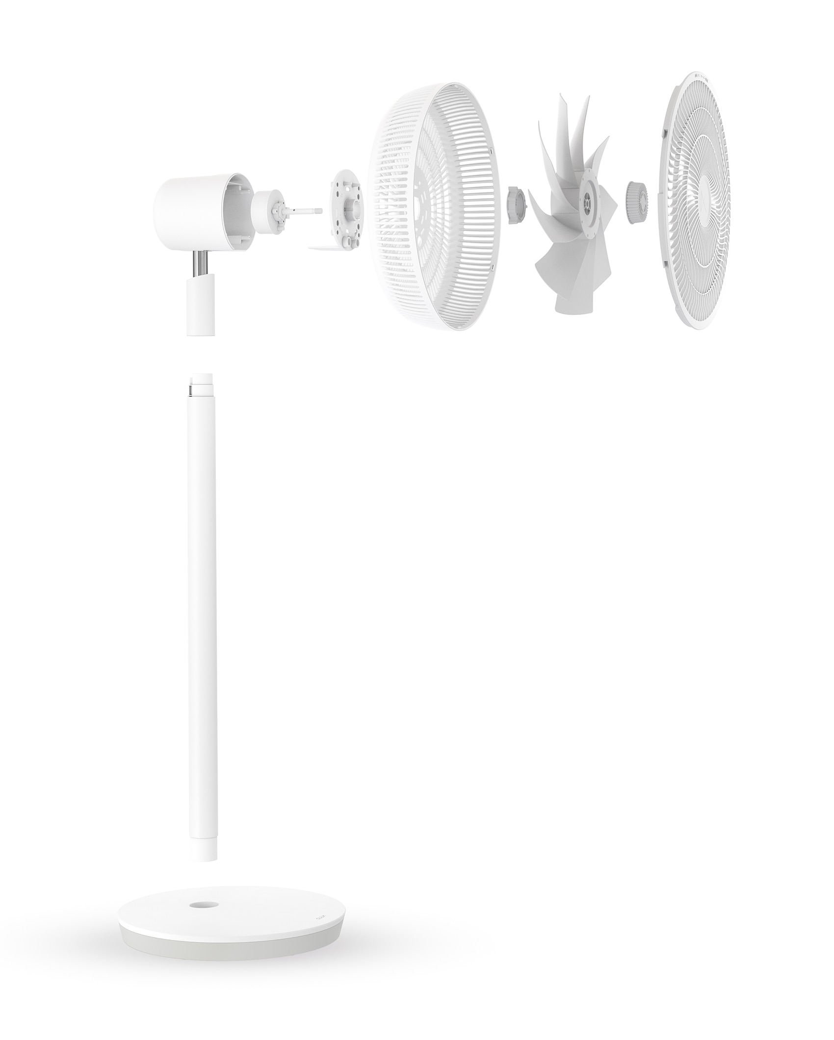 Ventilador de pie Duux Essence con 7 velocidades Blanco-6