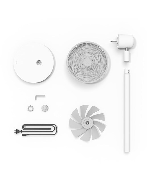 Ventilador de pie Duux Essence con 7 velocidades Blanco-7