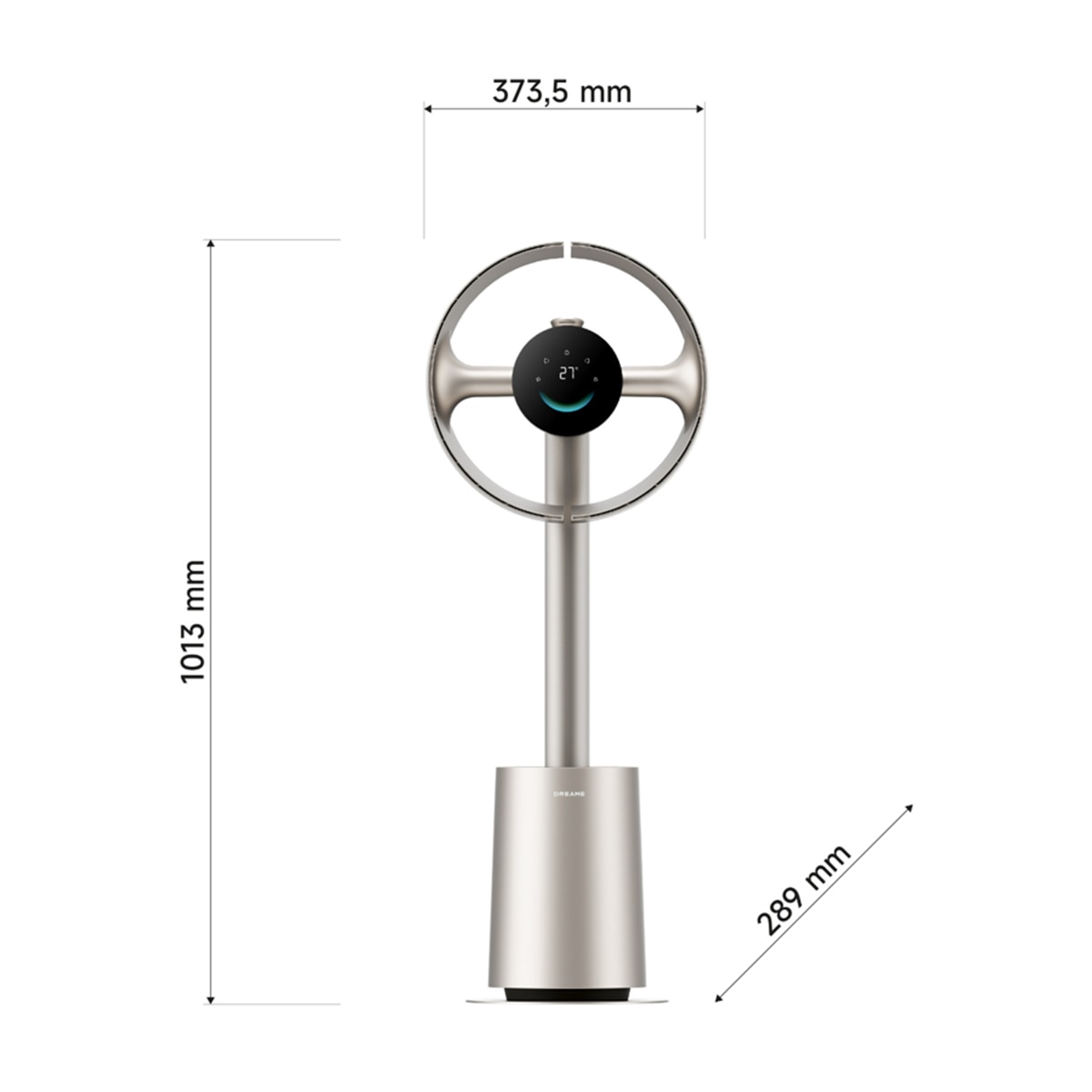 Ventilador de pie Dreame MF-10 sin aspas 270º Dorado-2