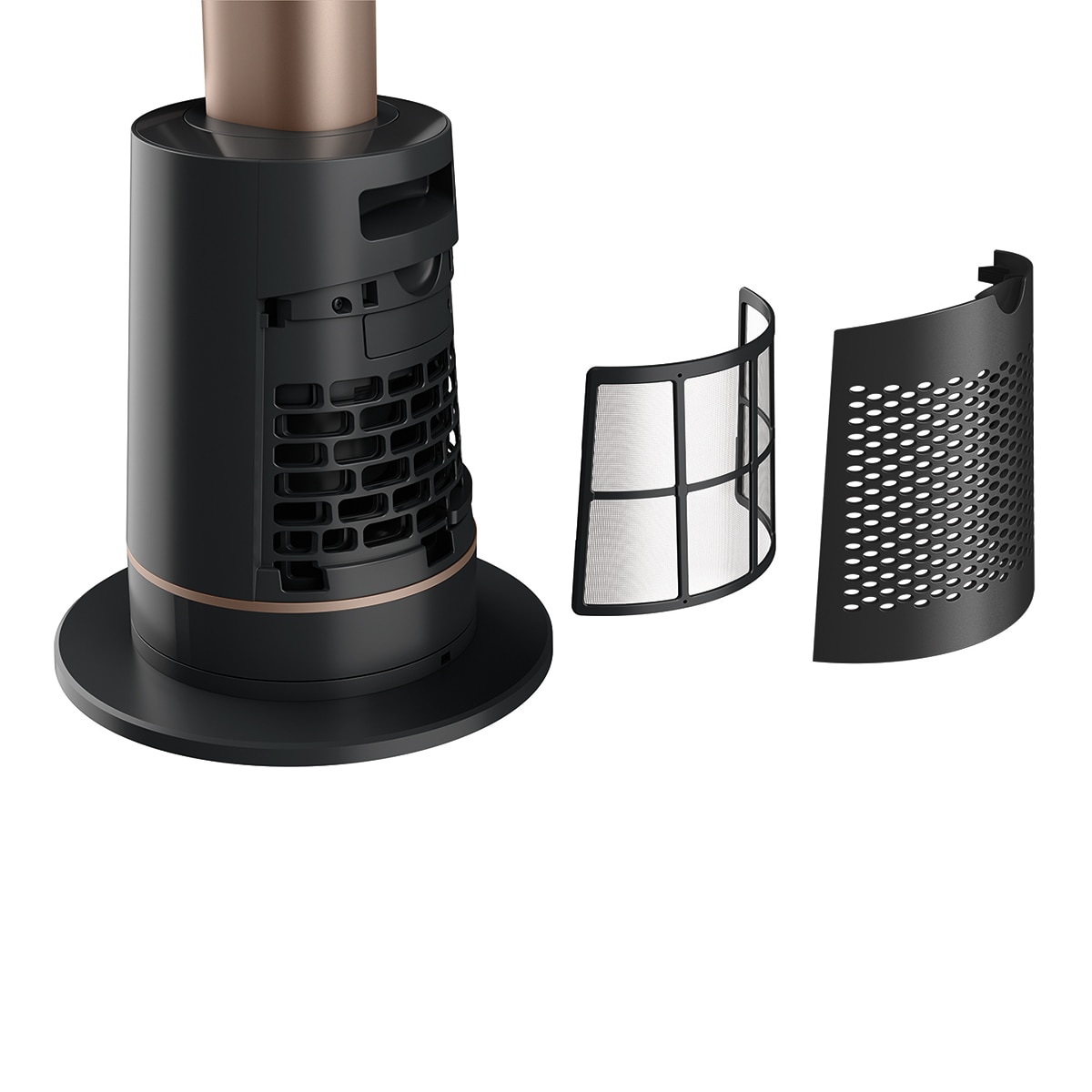 Ventilador  de sobremesa Shark Turboblade sin aspas Gris-8