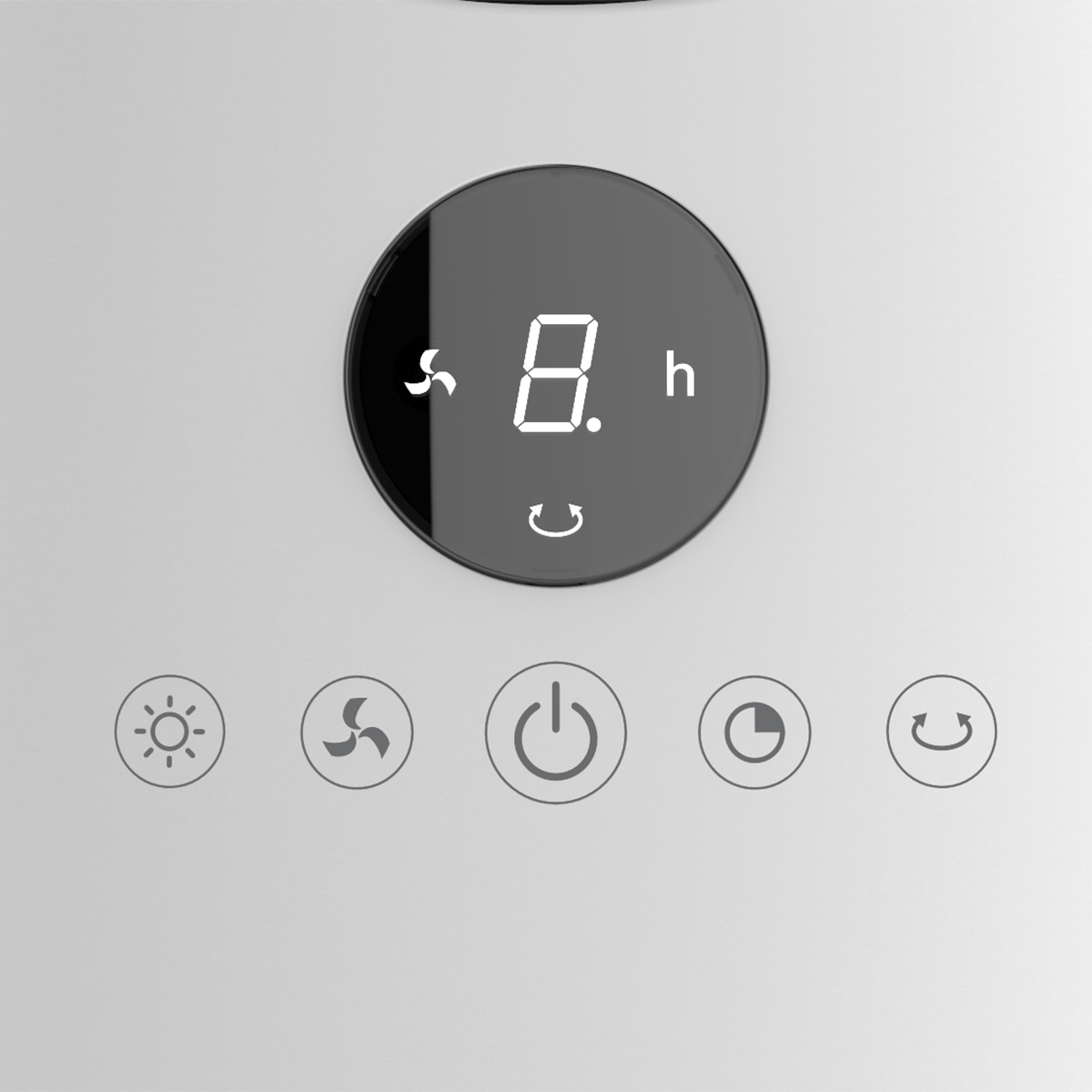 Ventilador de torre El Corte Inglés TX-LF04 con 3 velocidades Blanco-6