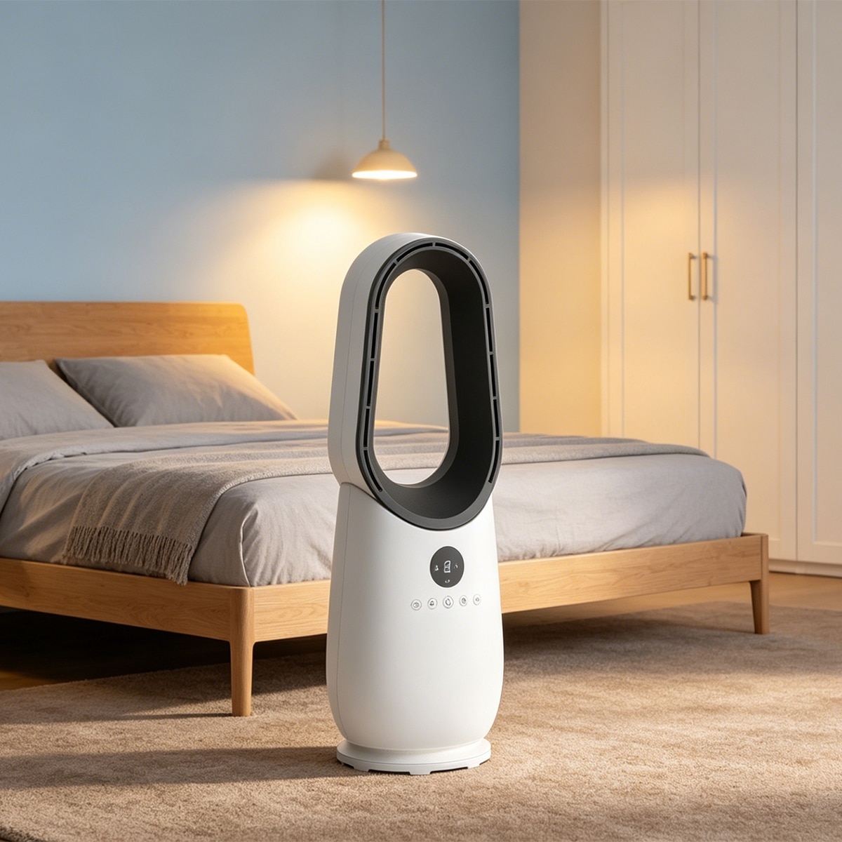 Ventilador de torre El Corte Inglés TX-LF04 con 3 velocidades Blanco-8