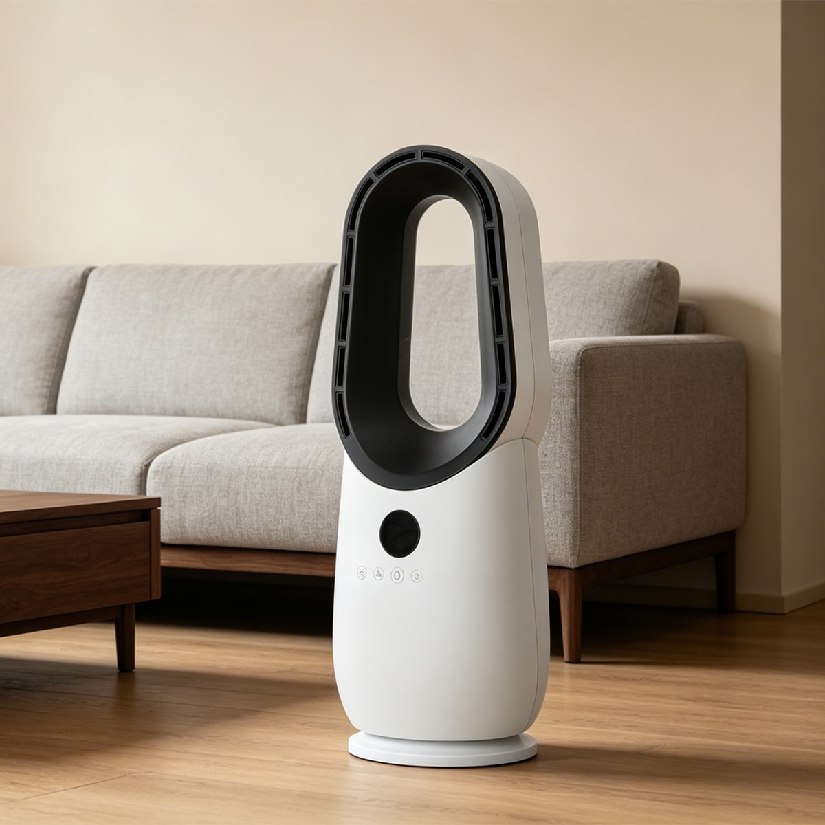 Ventilador de torre El Corte Inglés TX-LF04 con 3 velocidades Blanco-10