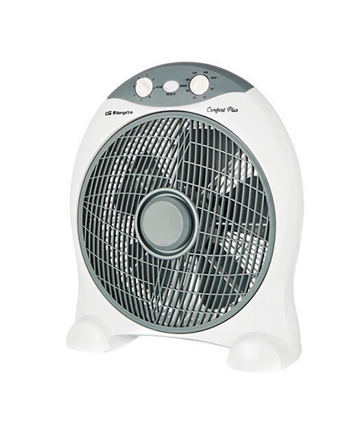 Imagen 0 de Ventilador de mesa Orbegozo Box Fan BF 0130 con 3 velocidades