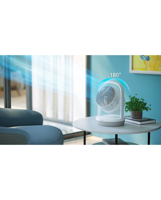 Ventilador de mesa Philips CX2050 ultrasilencioso Blanco-4