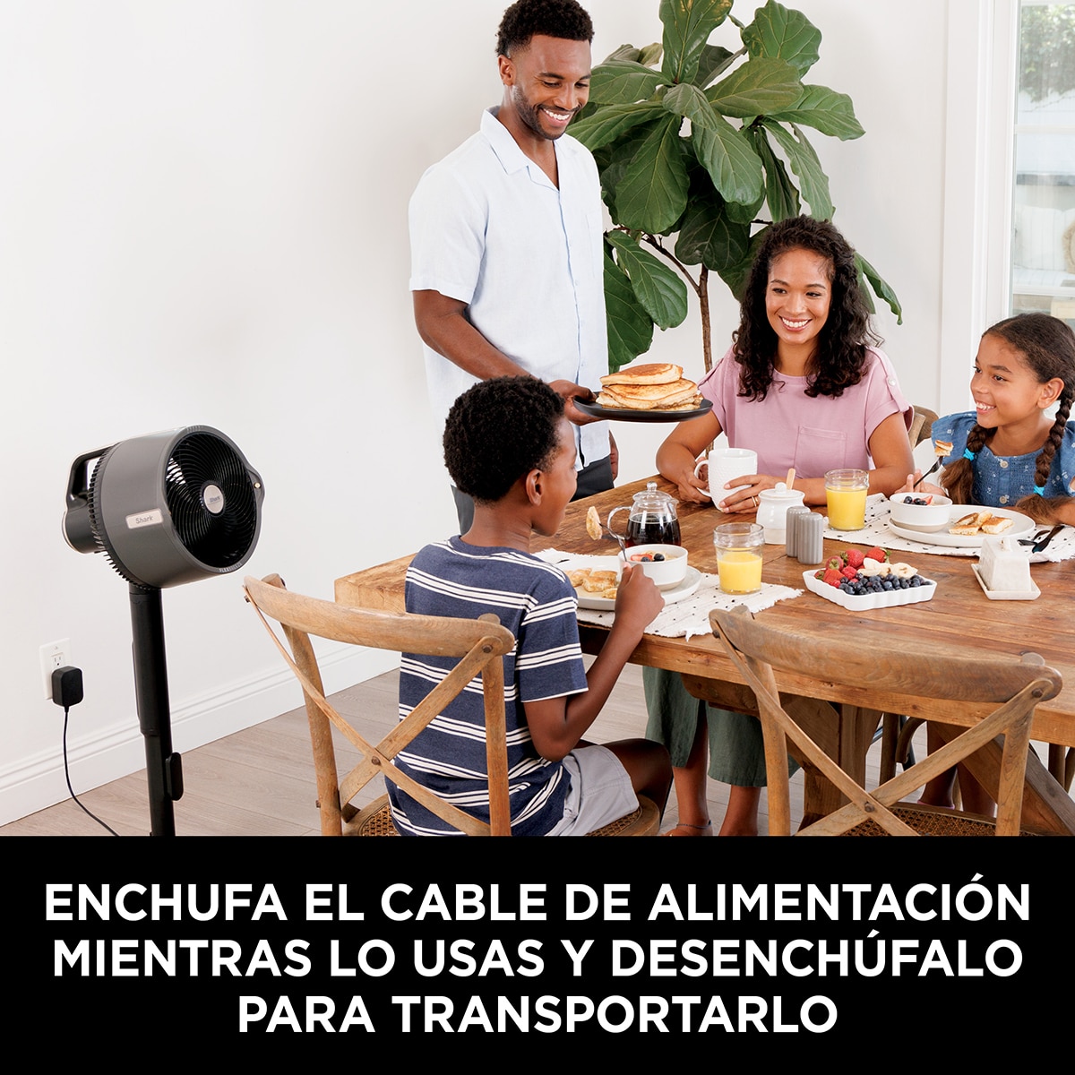 Ventilador portátil Shark Flexibreeze Go Gris-17