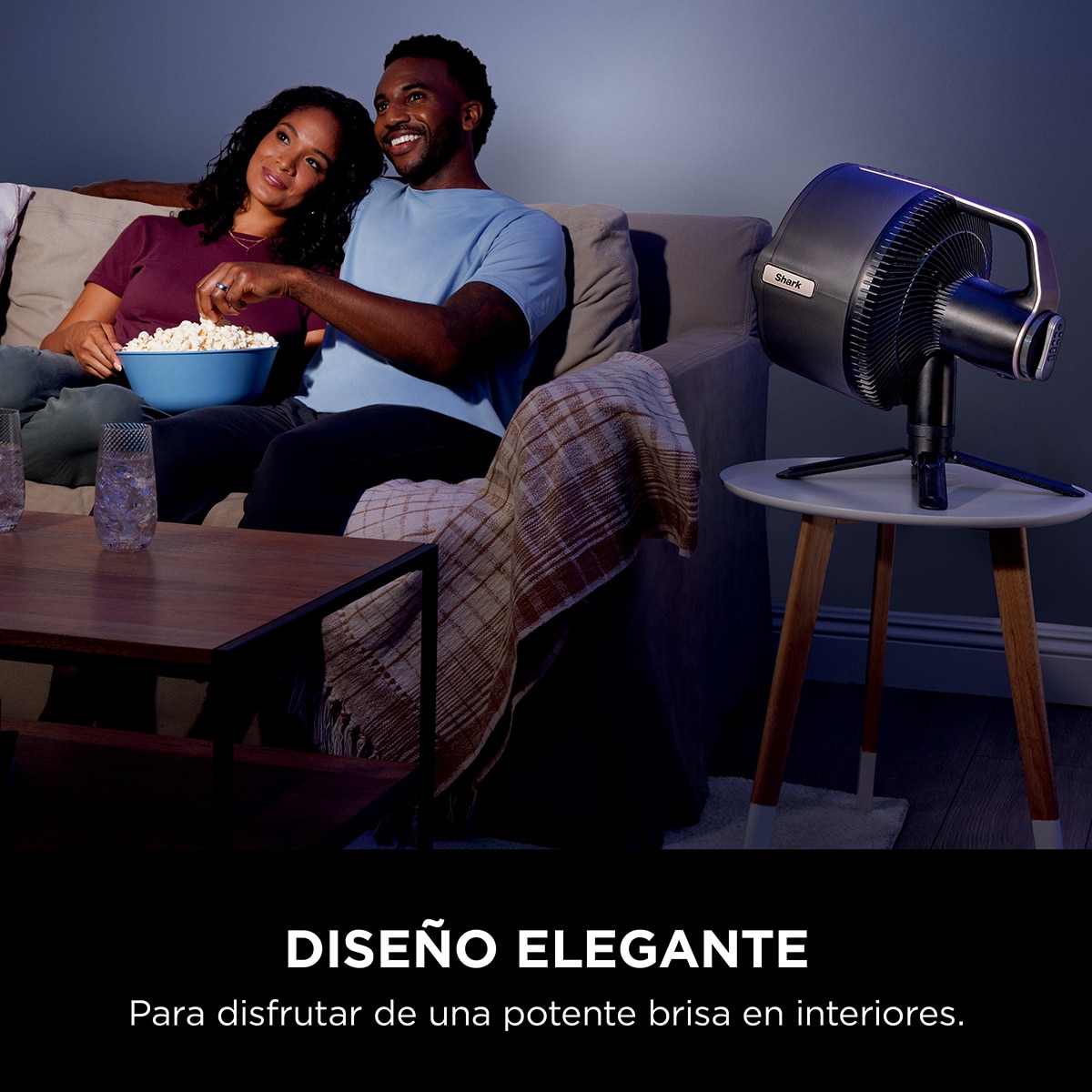 Ventilador portátil Shark Flexibreeze Go Gris-22