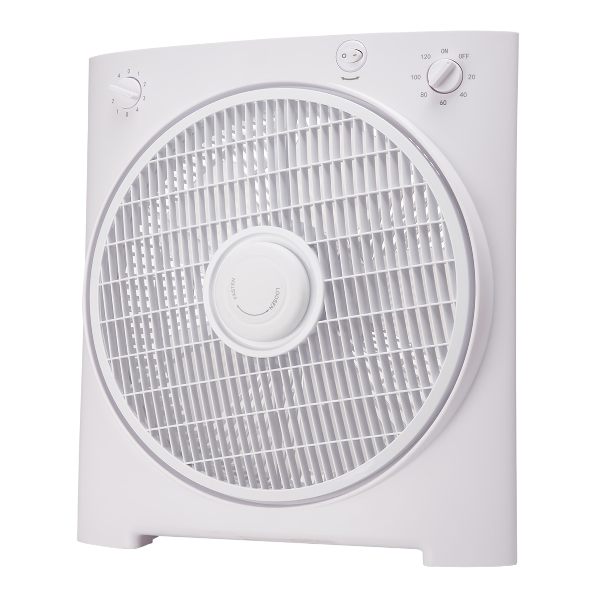 Ventilador de sobremesa El Corte Inglés TX-1211B-2 con 4 velocidades Blanco-5