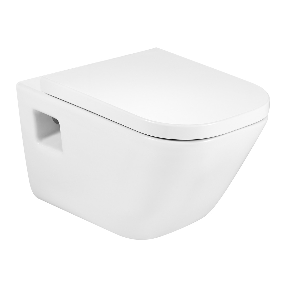 Imagen 1 de Taza suspendida para inodoro The Gap Roca - Blanco Blanco
