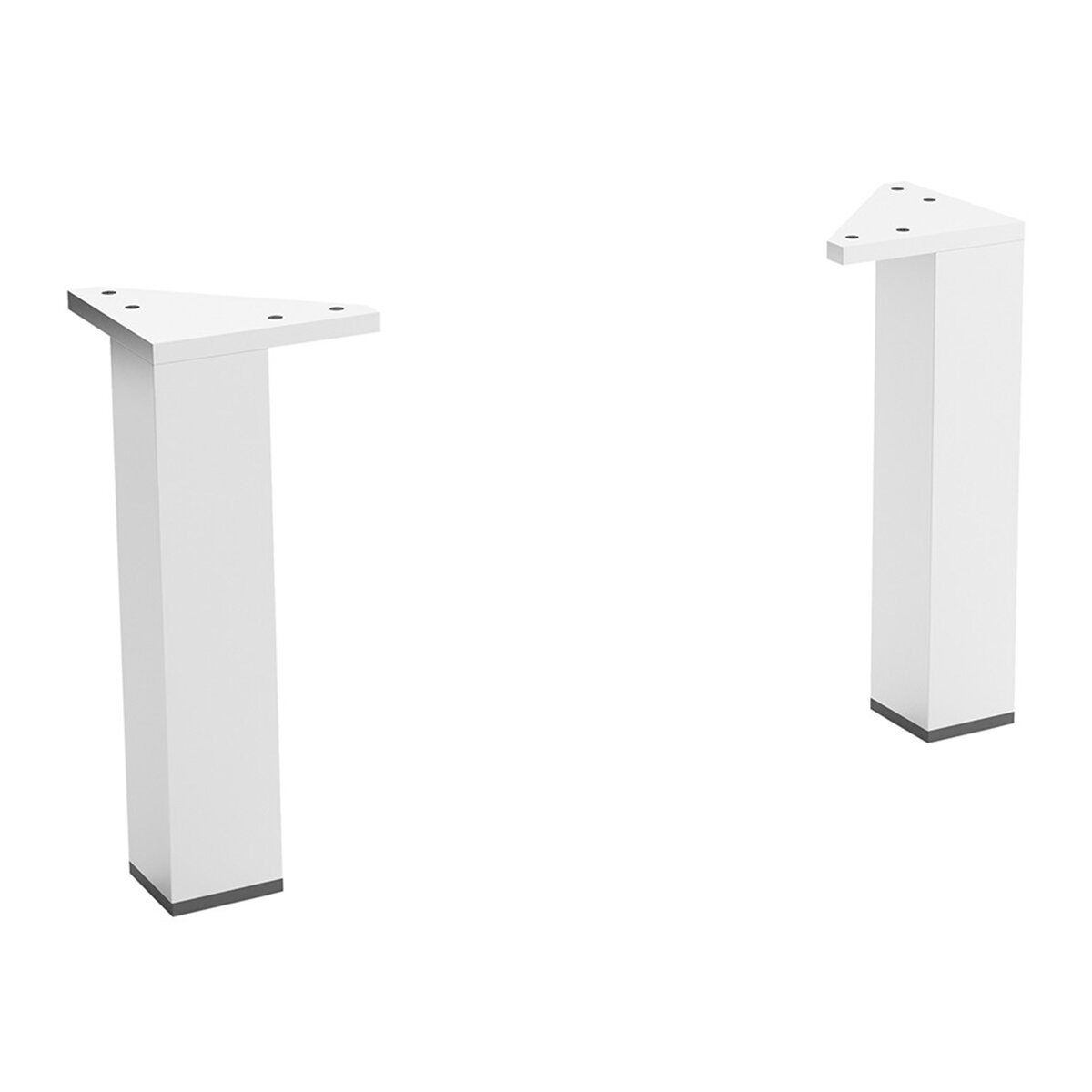Salgar - Juego de 2 patas cromadas para mueble de baño Spirit Salgar.