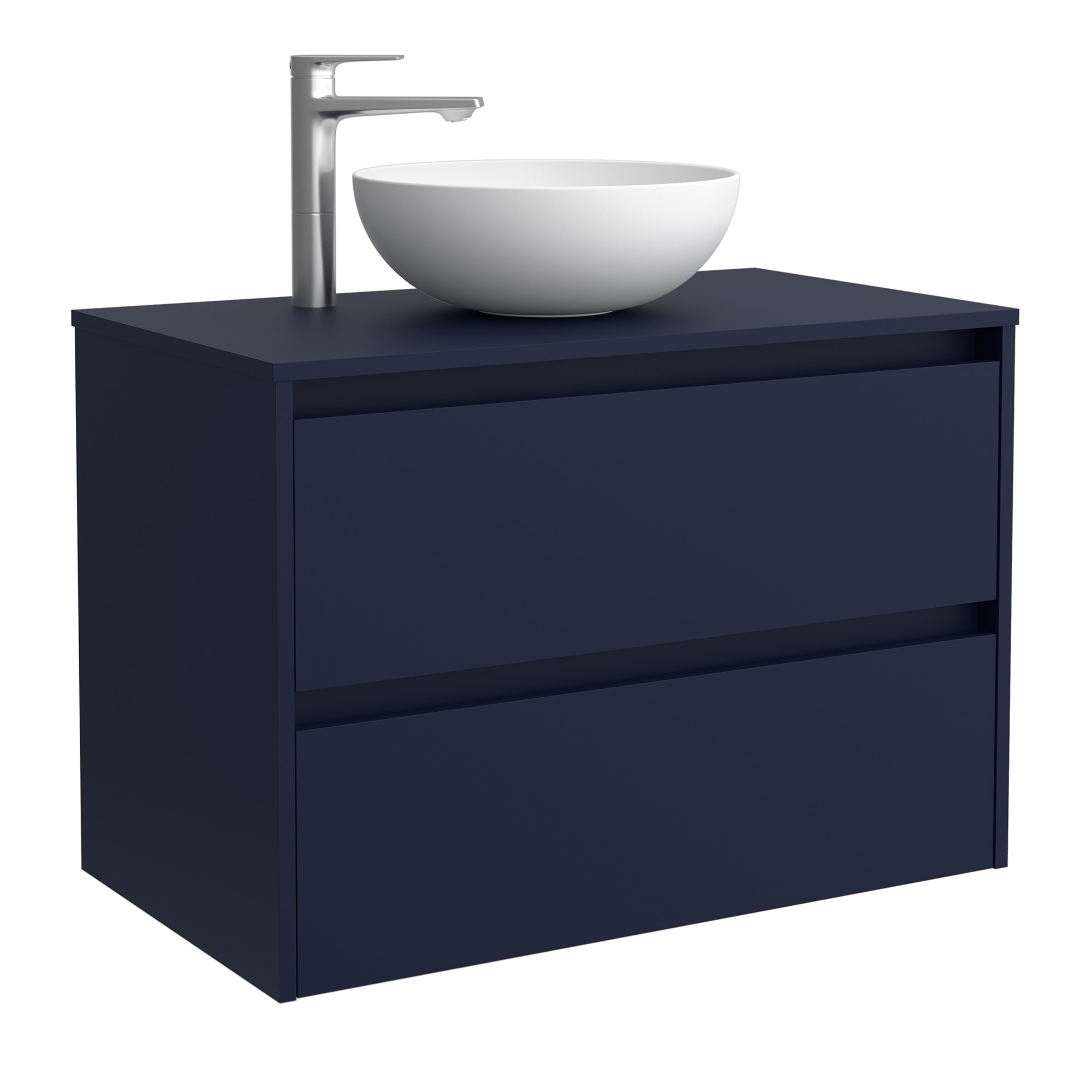 Salgar - Mueble de baño con 2 cajones para lavabo de sobre encimera Noja Salgar.