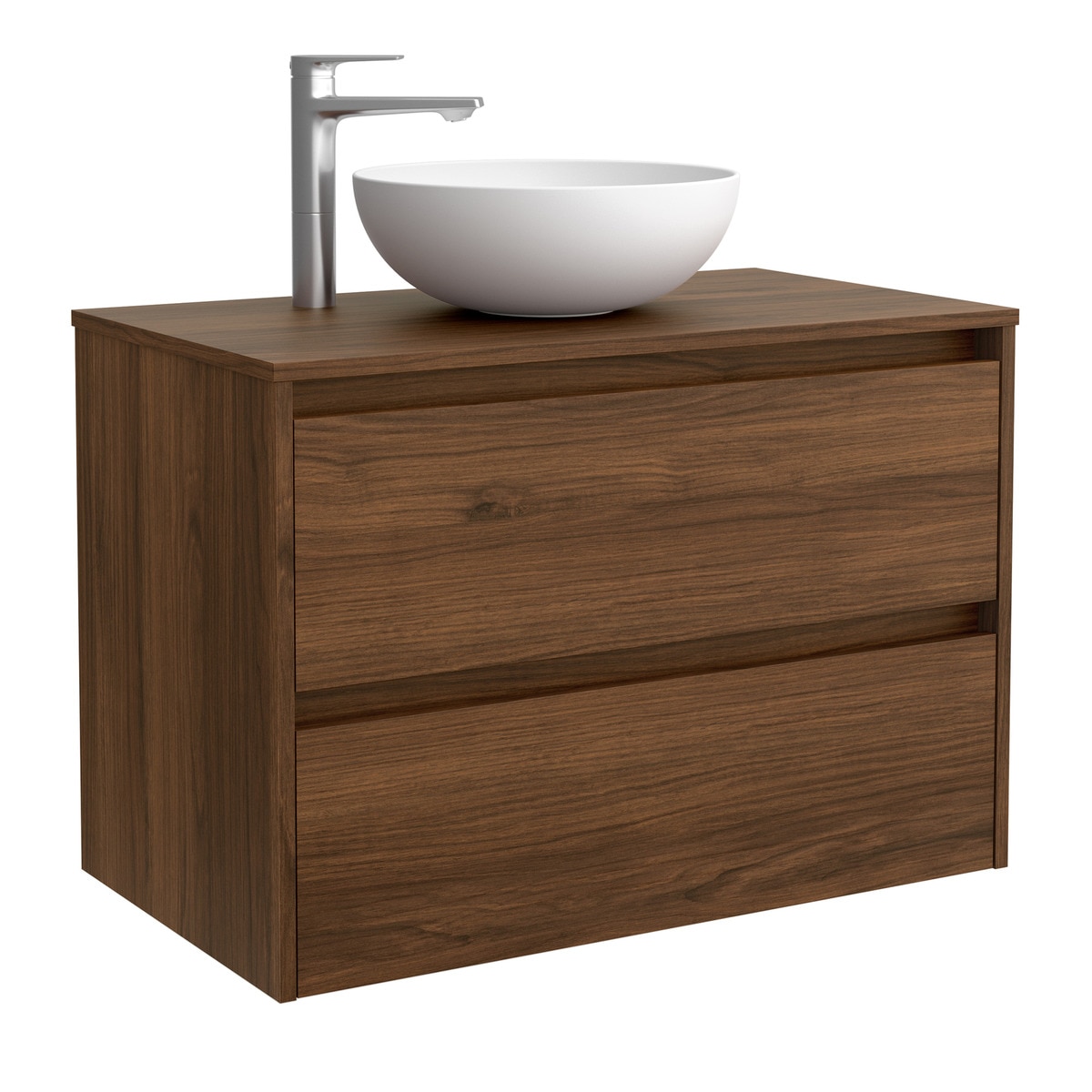 Salgar - Mueble de baño con 2 cajones para lavabo de sobre encimera Noja Salgar.
