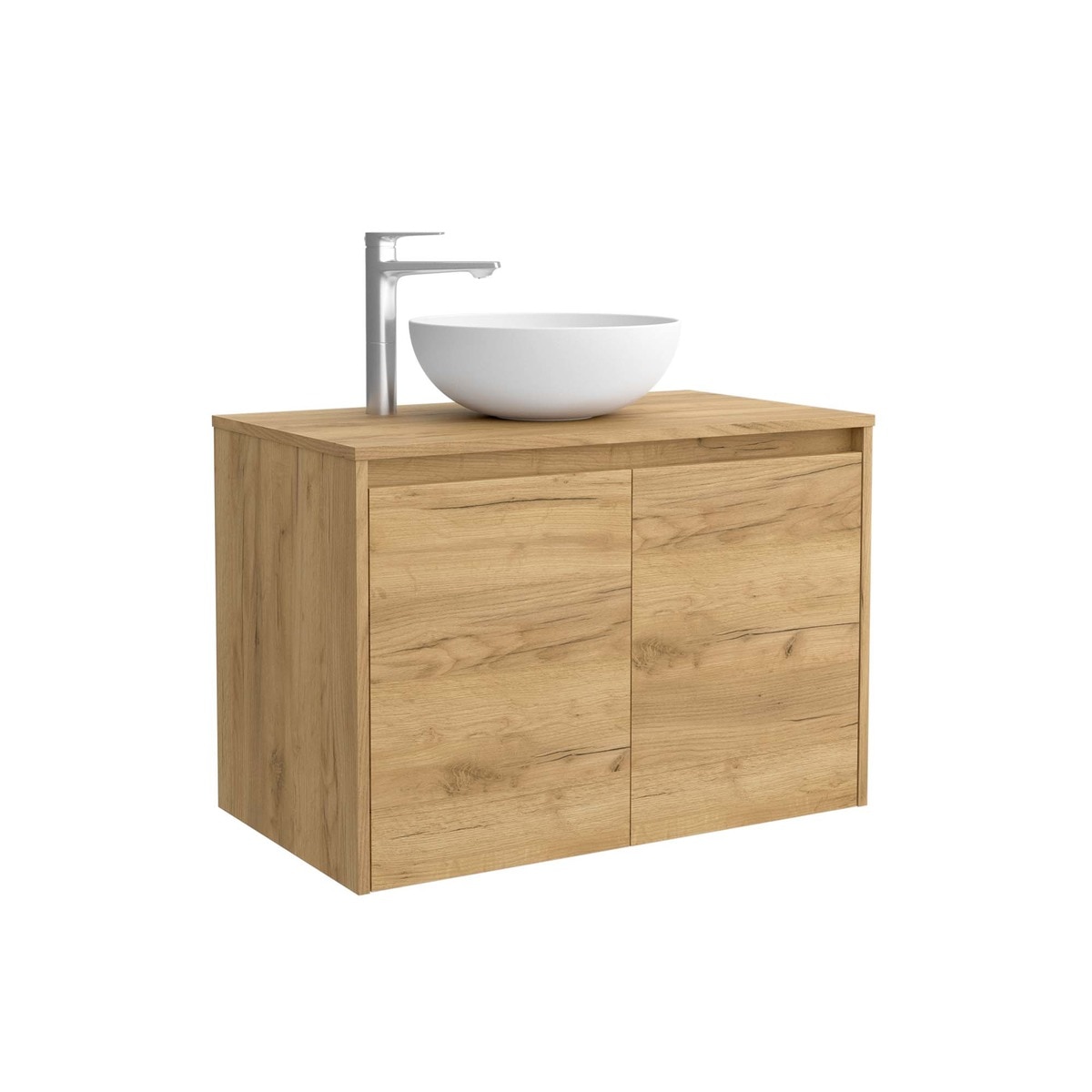 Salgar - Mueble de baño con 2 puertas para lavabo de sobre encimera Noja Salgar.