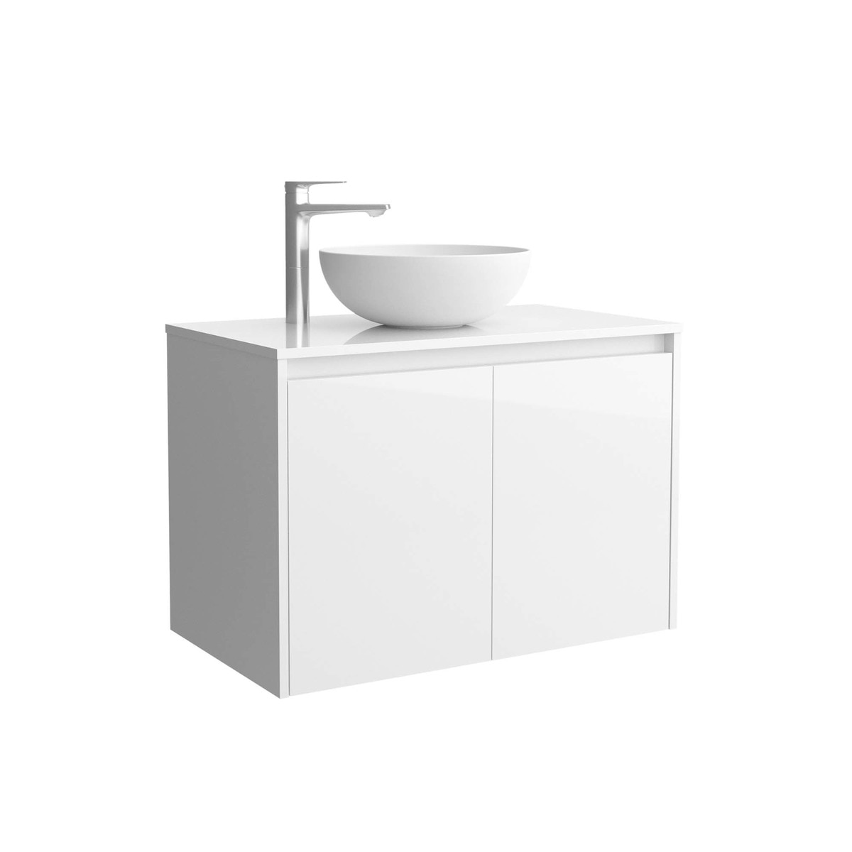 Salgar - Mueble de baño con 2 puertas para lavabo de sobre encimera Noja Salgar.